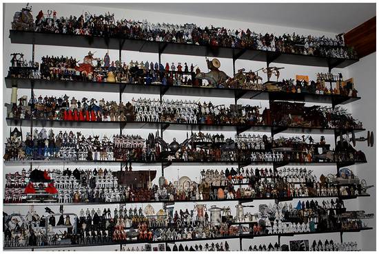 Une méga collection de figurines Star Wars