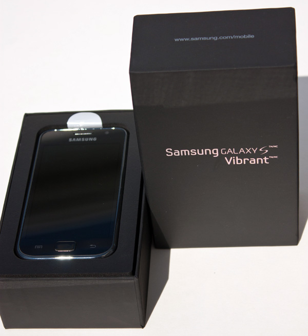 Samsung, Galaxy S, Vibrant, Box