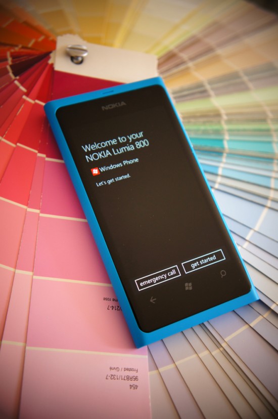 Nokia Lumia 800 - premier démarrage