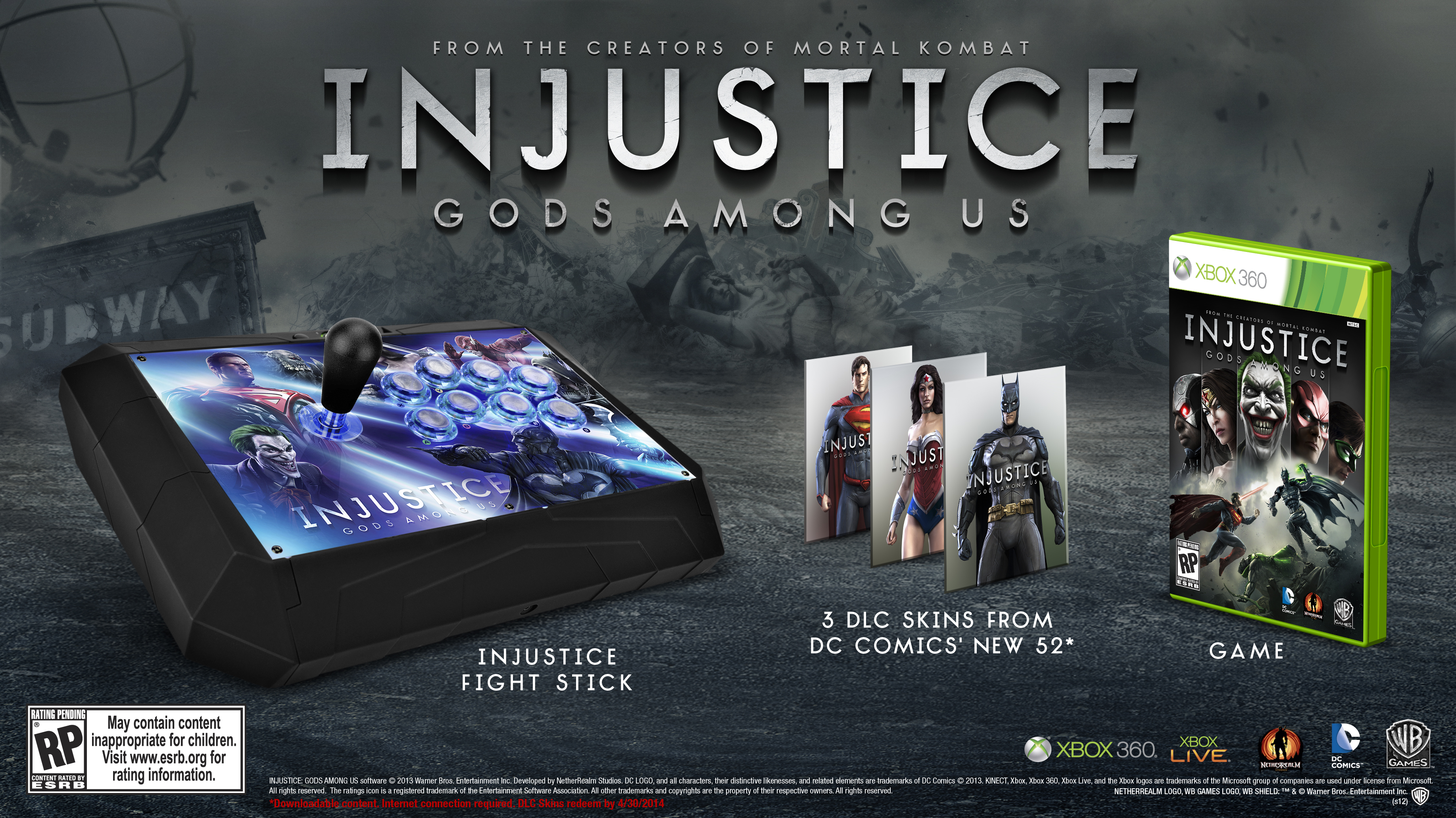 Injustice : Gods Among Us – Date de sortie et éditions spéciales révélée!