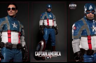 Captain america Moto