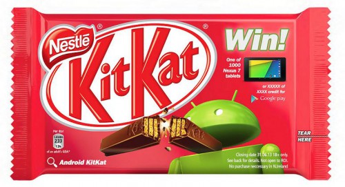 Emballage KitKat - Android