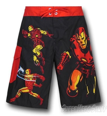 Iron Man  - Accueillir l'été avec des maillots de bain geek