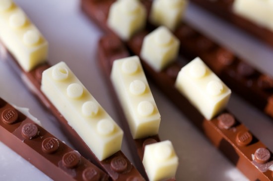 LEGO en chocolat
