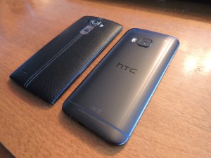 HTC One M9 et LG G4
