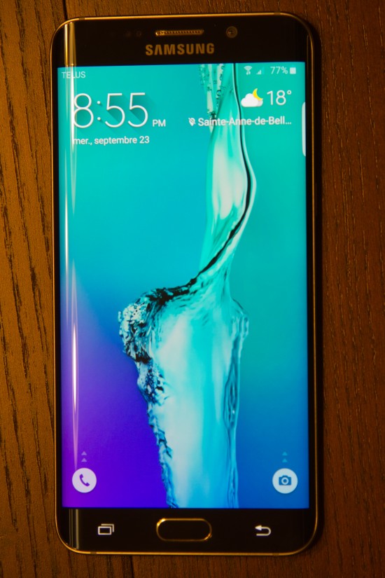 Le Samsung GalaxyS6 edge+ dans toute sa splendeur