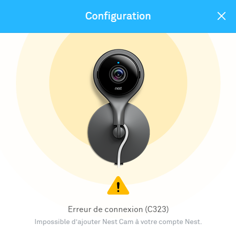 Le mode automatique ne fonctionne pas avec la Nest Cam