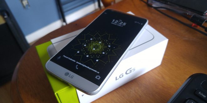 LG G5 le téléphone modulaire!