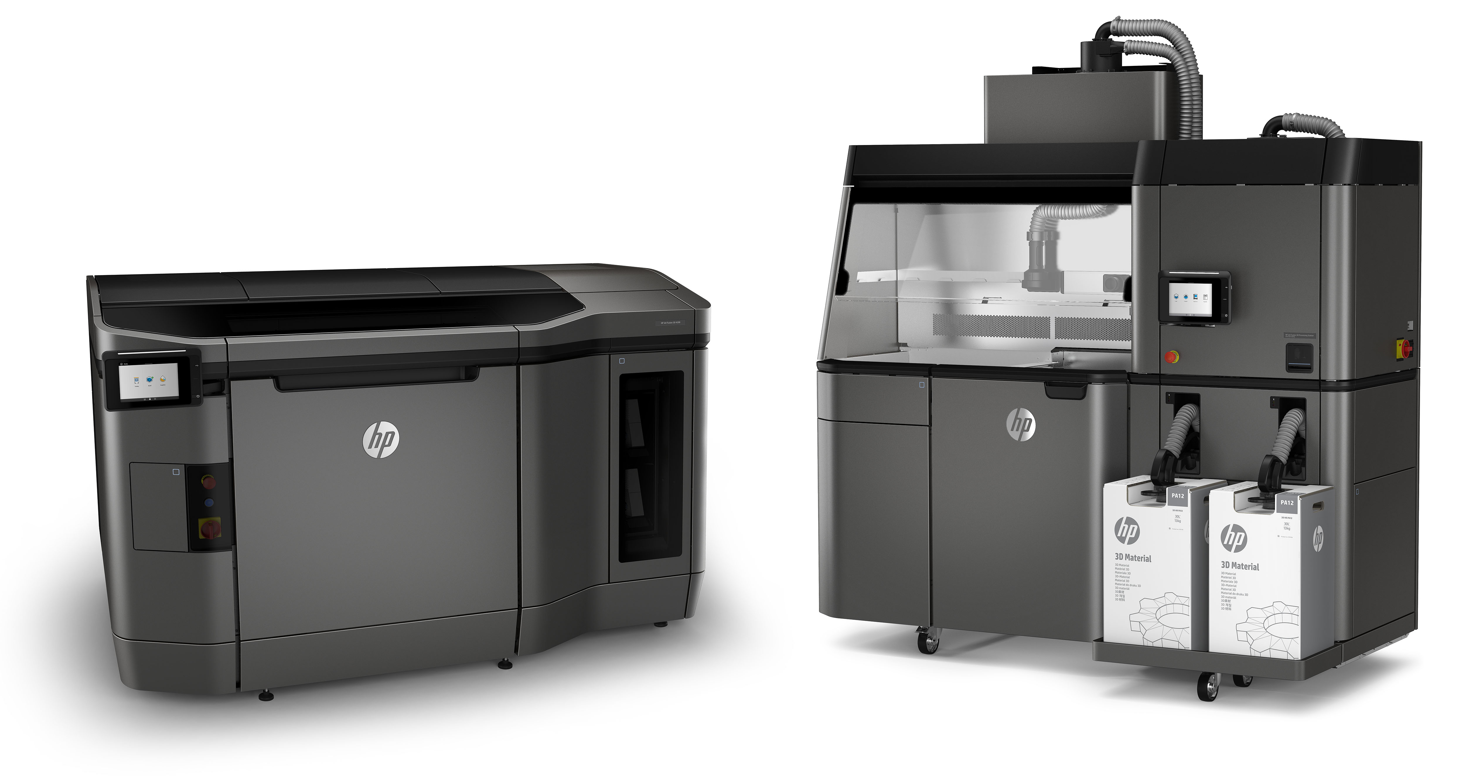 les deux versions de l'imprimante (gracieuseté de HP) | HP impression 3D