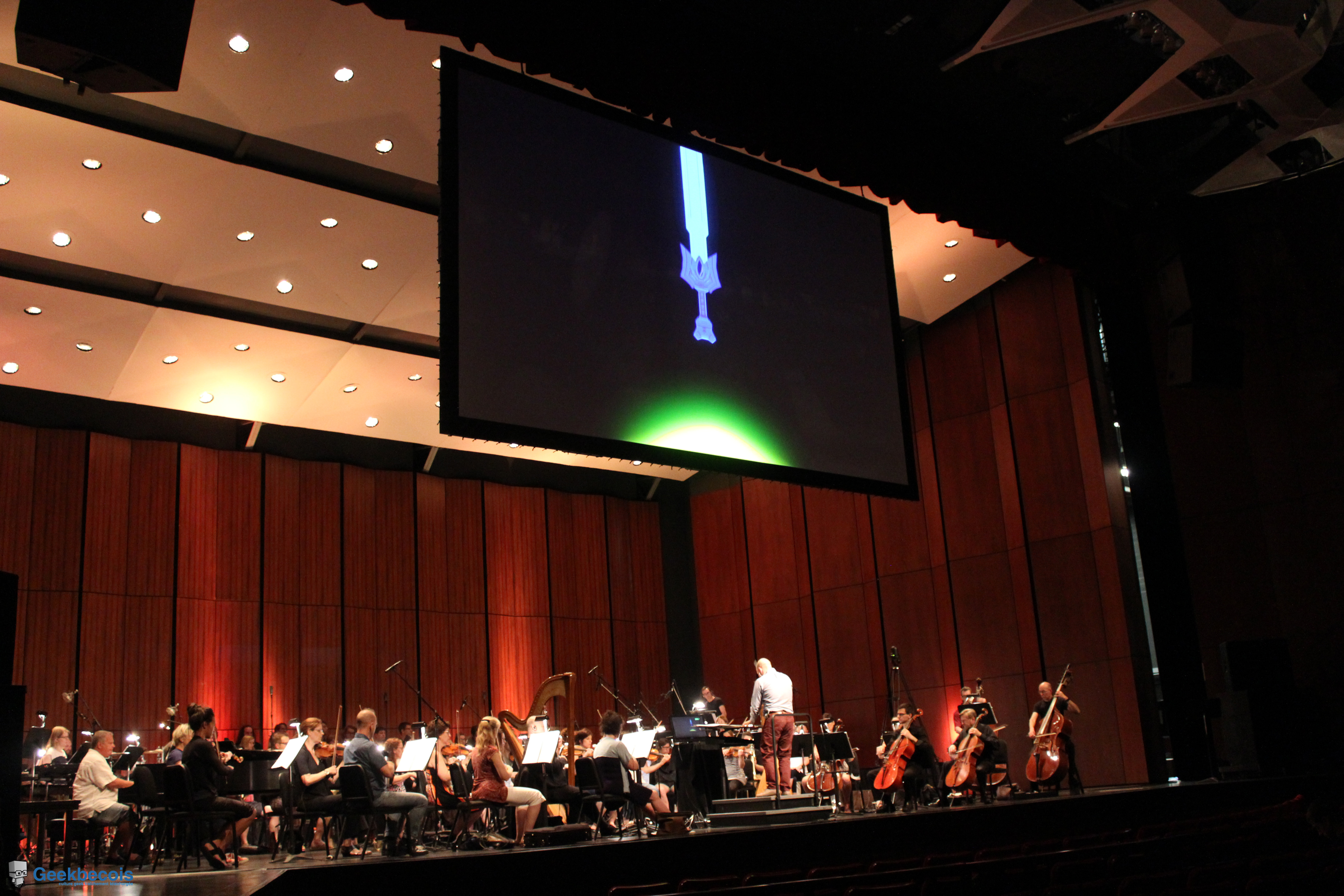 L'orchestre symphonique et la chorale en pleine répétition | The Legend of Zelda Symphony of the Goddesses