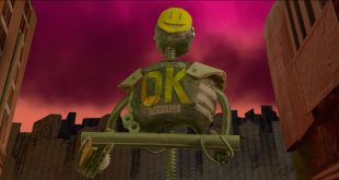 Les policiers-robots - les "EOK Bots" - détectent la moindre inquiétude en vous et interviennent au même moment. Image: Shark Party Media