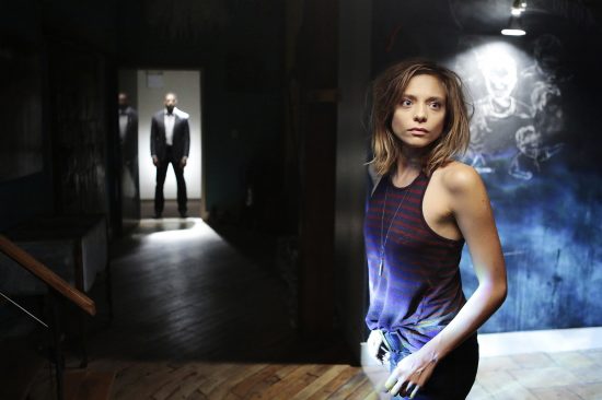 FALLING WATER - "Pilot" Episode 101 -- Pictured: Lizzie Brochere as Tess - (Photo by: Giovanni Rufino/USA Network)