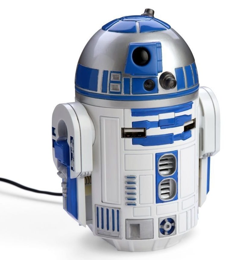 Chargeur pour voitures R2-D2 | [Noël 2016] Liste de cadeaux geek pour toute la famille