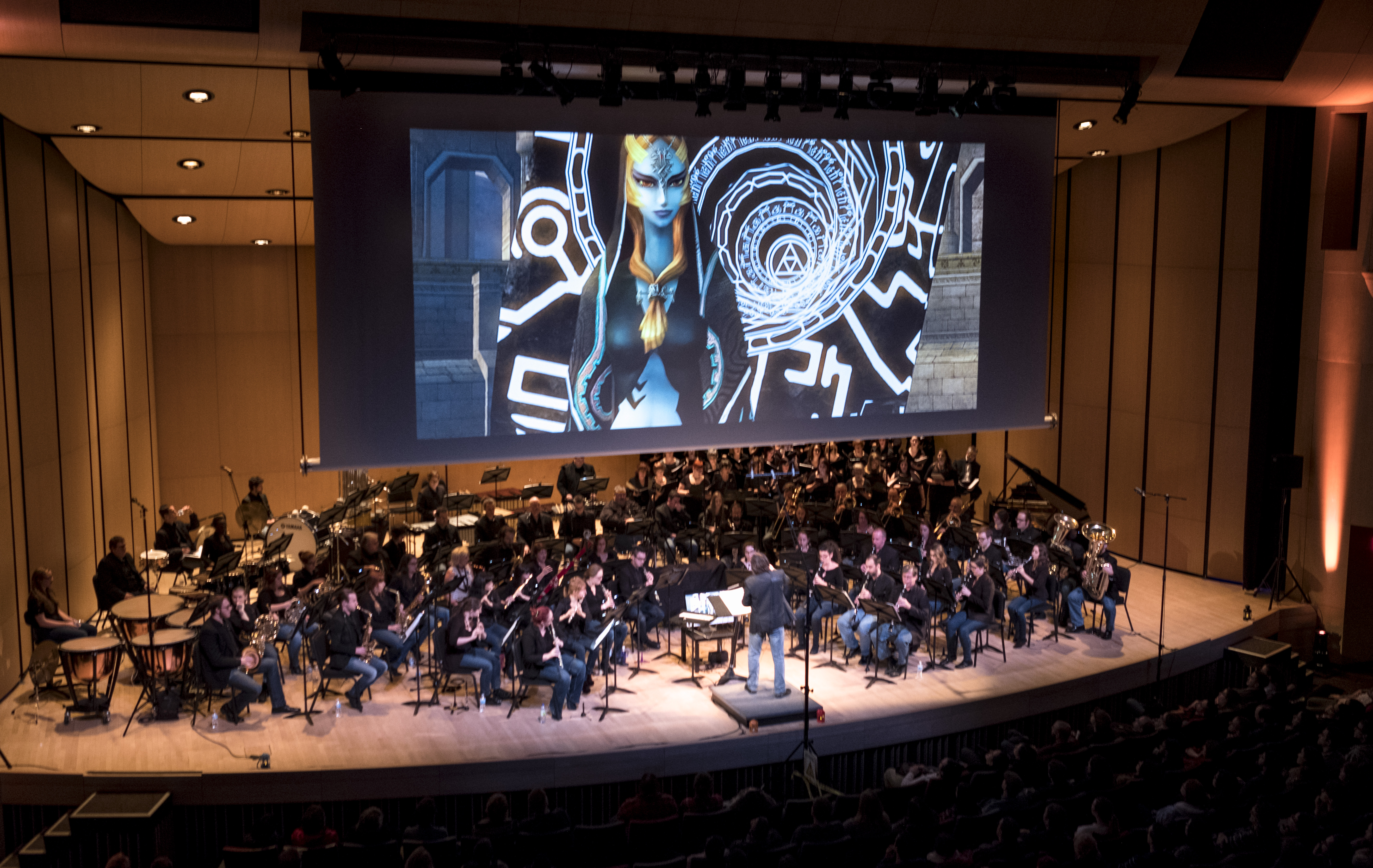 Le concert Zelda de l'OVMF le dimanche 20 novembre 2016 à Montréal. LA PRESSE CANADIENNE Paul Chiasson