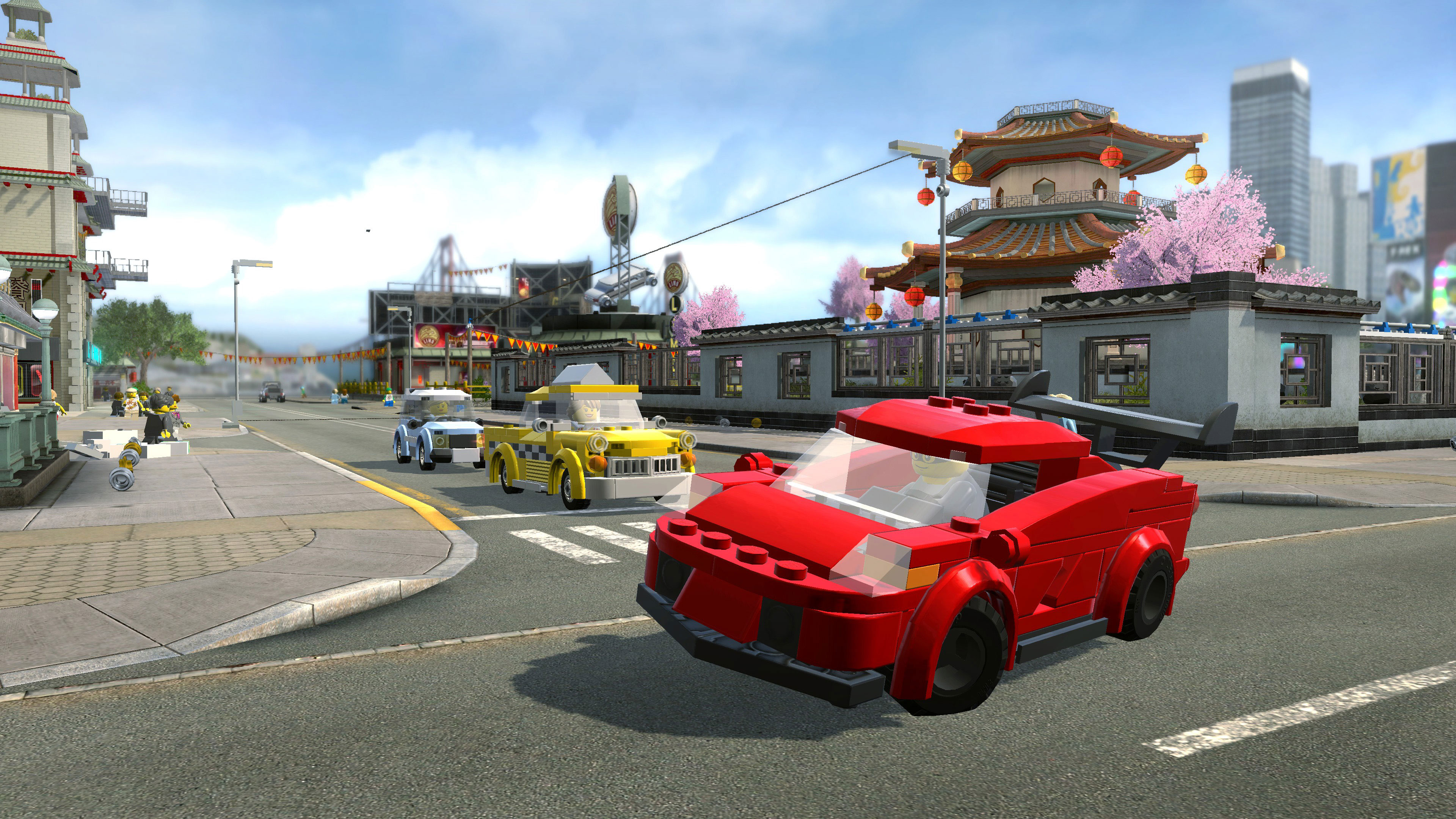 Plusieurs quêtes secondaires comme des courses de voiture, sont inclues dans LEGO City Undercover
