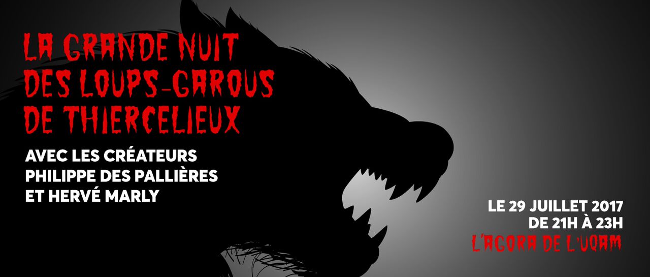 Les créateurs du populaire jeu de société Loups-Garous seront sur place au Mondial des jeux Loto-Québec 2017