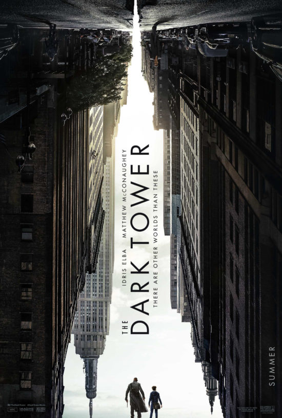 Affiche du film La Tour Sombre (v.f. de The Dark Tower). Courtoisie de Sony Pictures