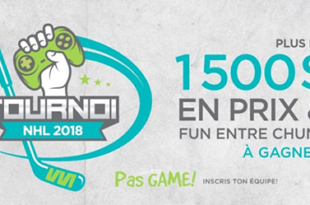 Tournoi NHL 18 Fondation Tour du chapeau