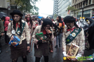 Marche des Zombies de Montréal 2017 | Crédit photo Vivien Gaumand