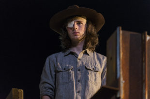 Carl Grimes (Chandler Riggs) - The Walking Dead Saison 8, Épisode 8 - Photo : Gene Page/AMC