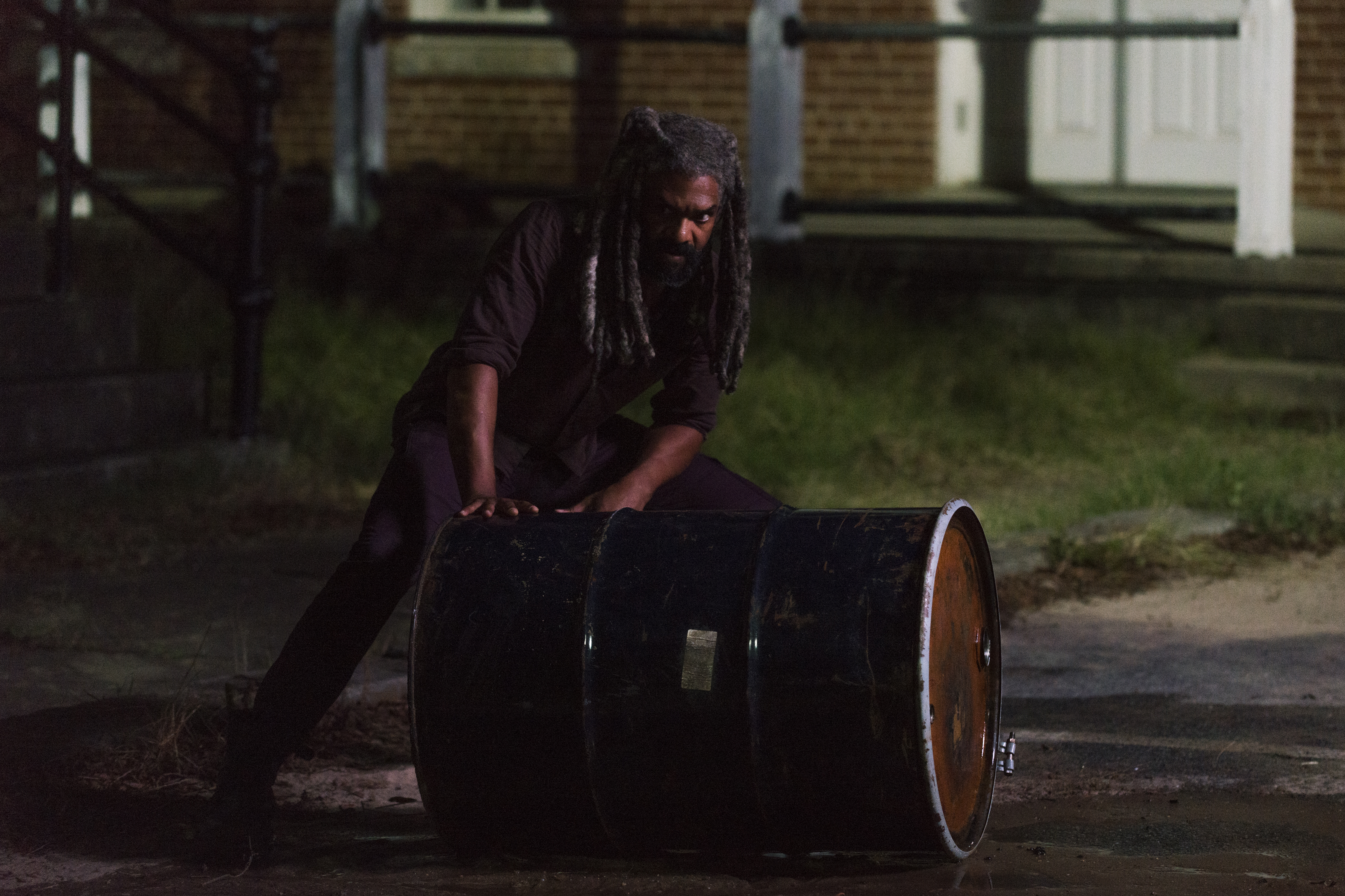 Ezekiel (Khary Payton) - The Walking Dead Saison 8 Épisode 8 - Photo : Gene Page/AMC