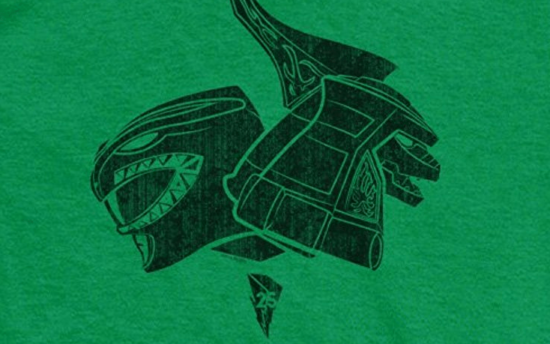 25e anniversaire des Power Rangers - t-shirt