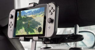 Le support d'appui-tête de voiture pour Nintendo Switch d'Olixar
