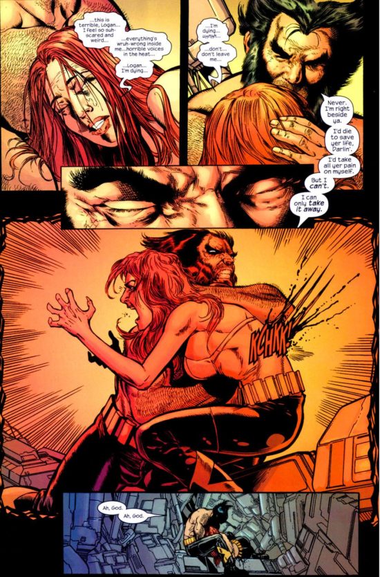 Jean Grey Phoenix Logan Wolverine