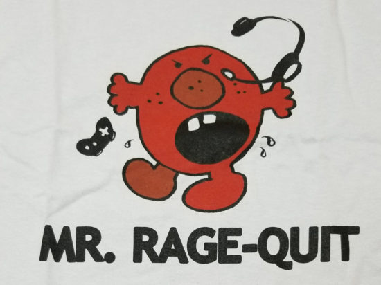 Rage Quitter Unisex T-Shirt - Teeruto