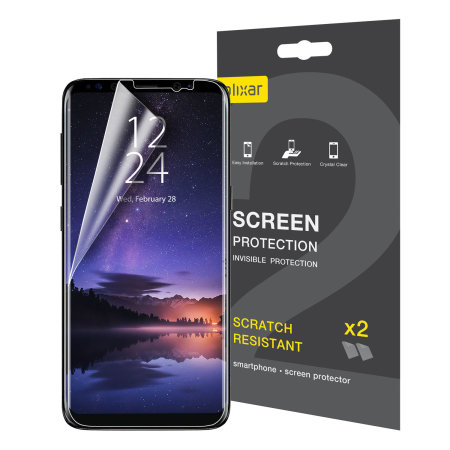 Protecteurs d’écran Samsung Galaxy S9/S9+ Olixar - paquet de deux