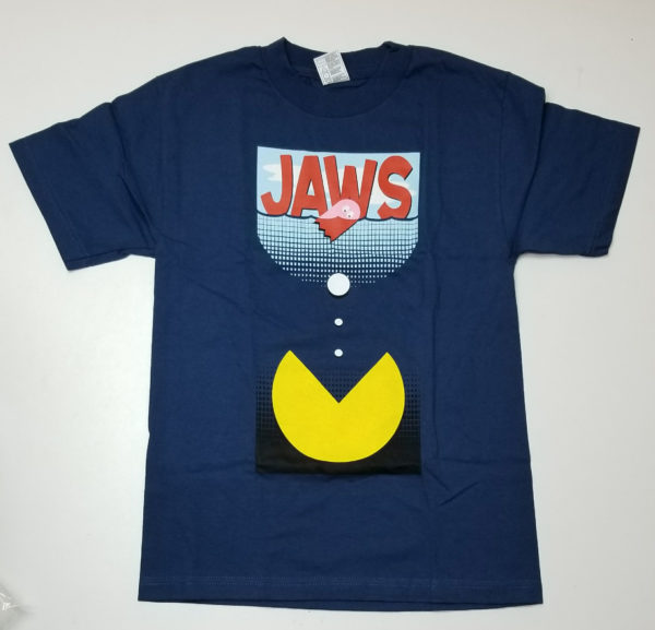 T-shirt Jaws X Pac-Man