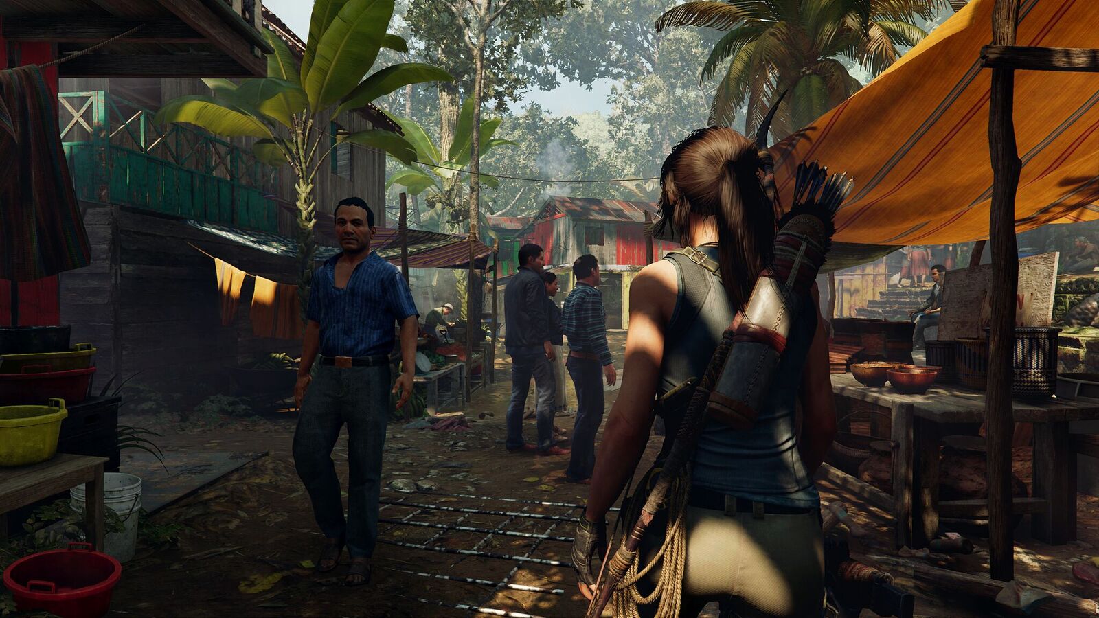 Lara ne partira pas à l'aventure en solitaire et rencontrera de nombreux personnages non joueurs
