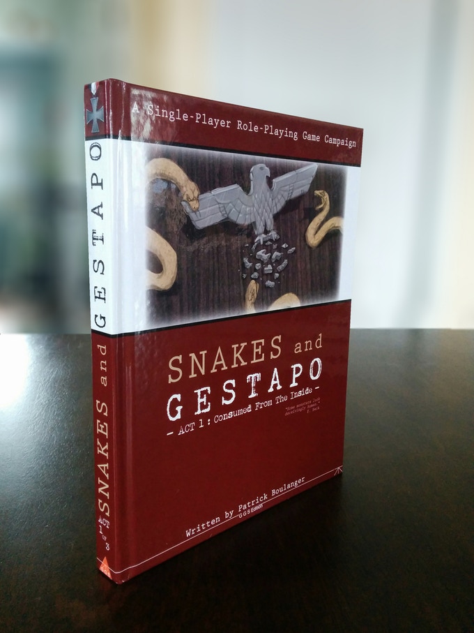 Livre jeu de rôle Snakes And Gestapo