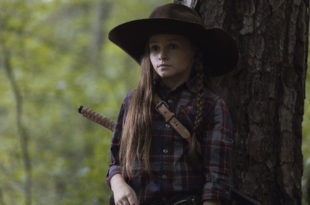 Judith Grimes (Cailey Fleming) représente à merveille le renouveau de la série - The Walking Dead - Saison 9, Épisode 5 - Crédit photo : Jackson Lee Davis/AMC