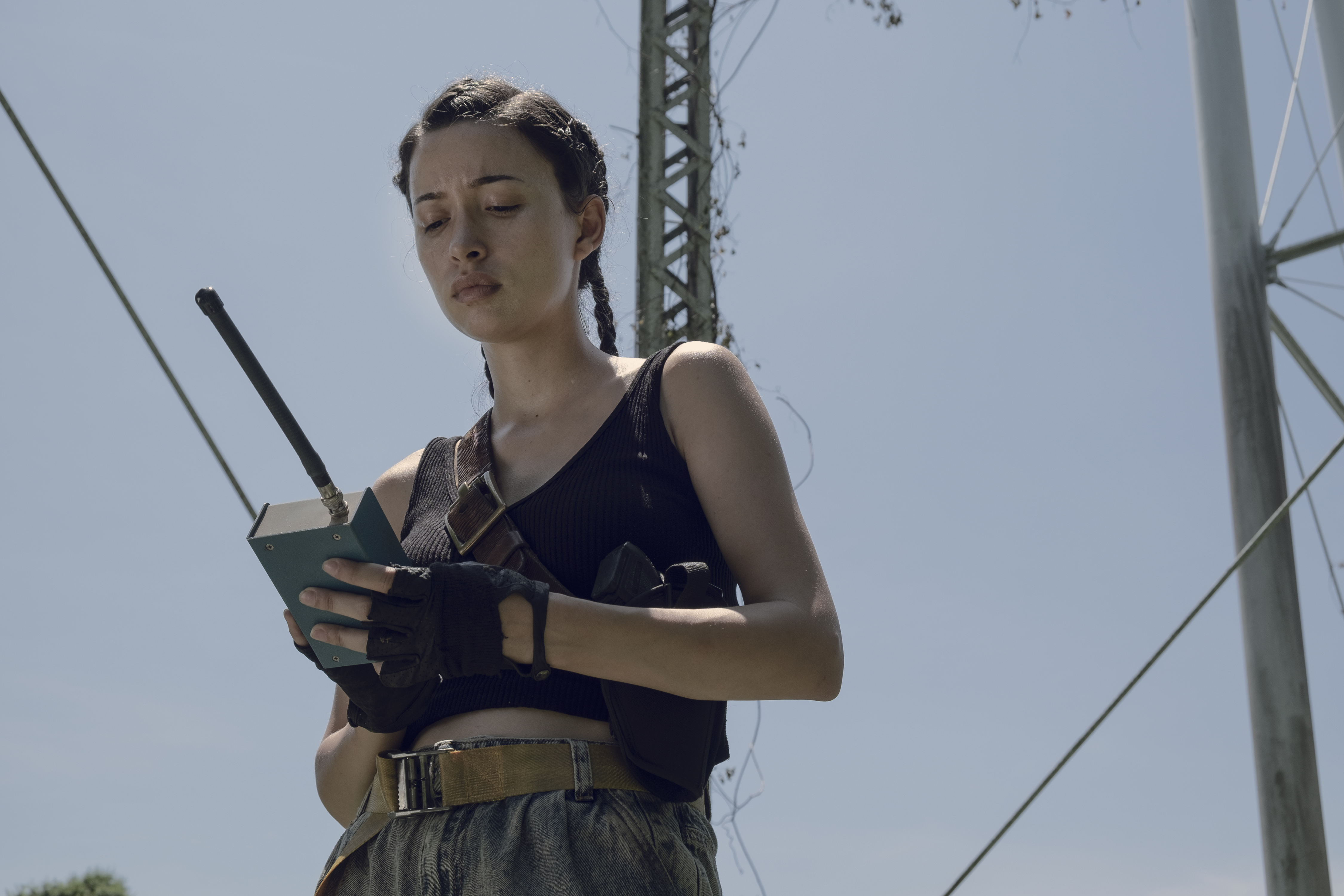 Rosita Espinosa (Christian Serratos) - The Walking Dead - Saison 9, Épisode 6 - Crédit photo : Gene Page/AMC