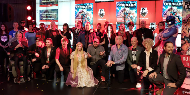 Conference de presse Comiccon de Montréal 2019