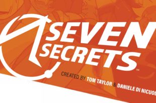 Seven Secrets bande dessinée comic de BOOM! bandeau