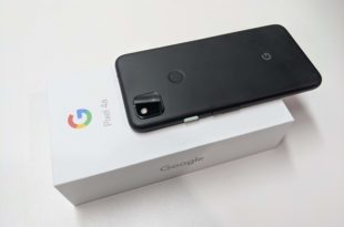 Google Pixel 4a et sa boite