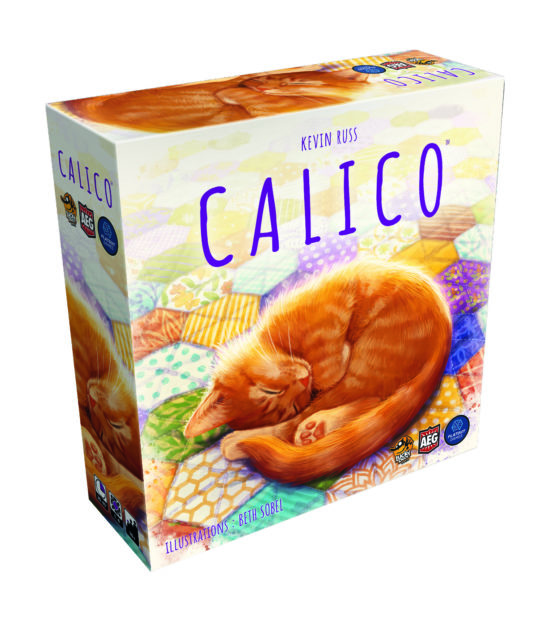 Boîte du jeu Calico. Image courtoisie de Lucky Duck Games