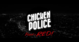 Écran titre de Chicken Police