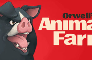 Orwell's Animal Farm header