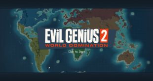Écran principal de Evil Genius 2