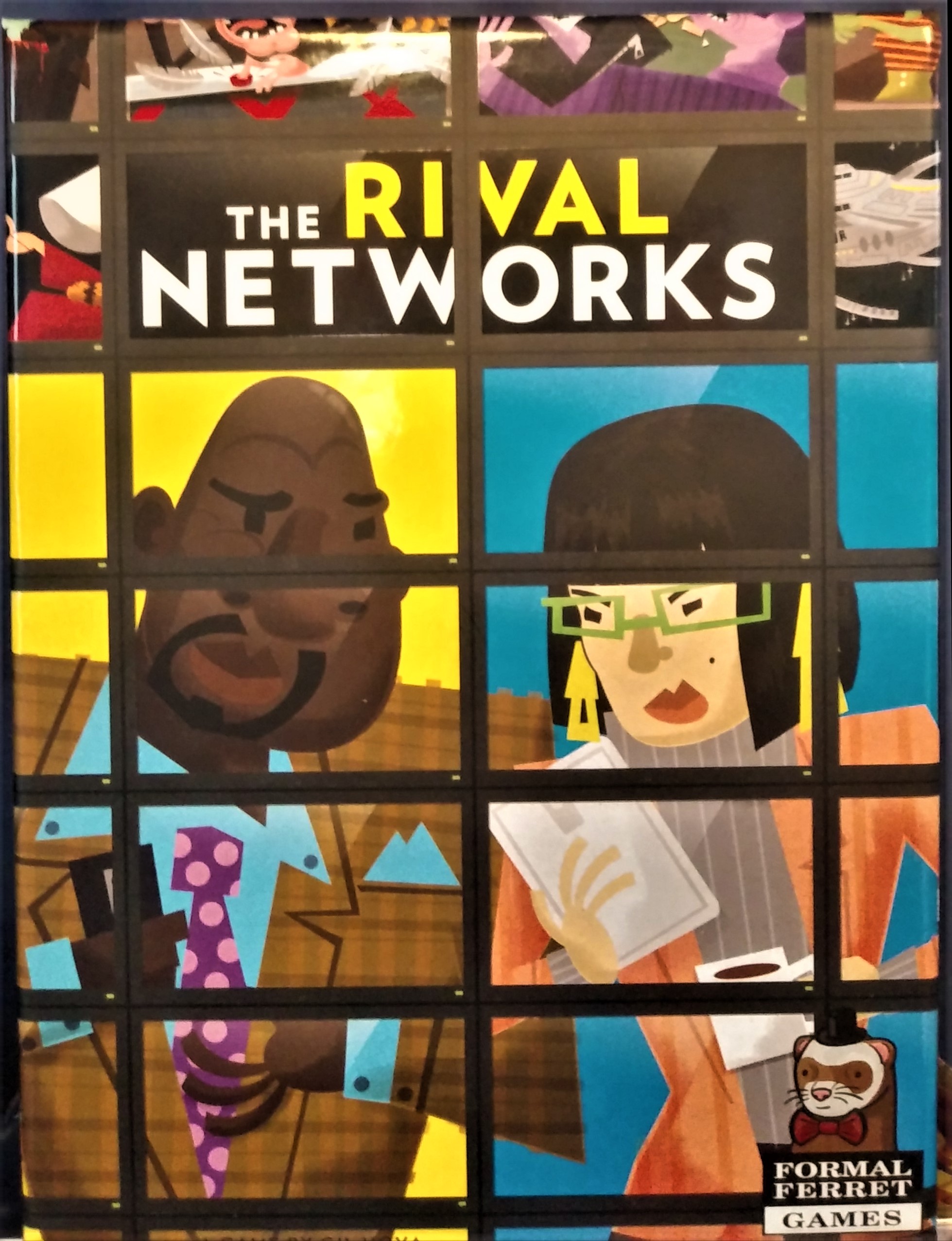 boite du jeu The Rival Networks