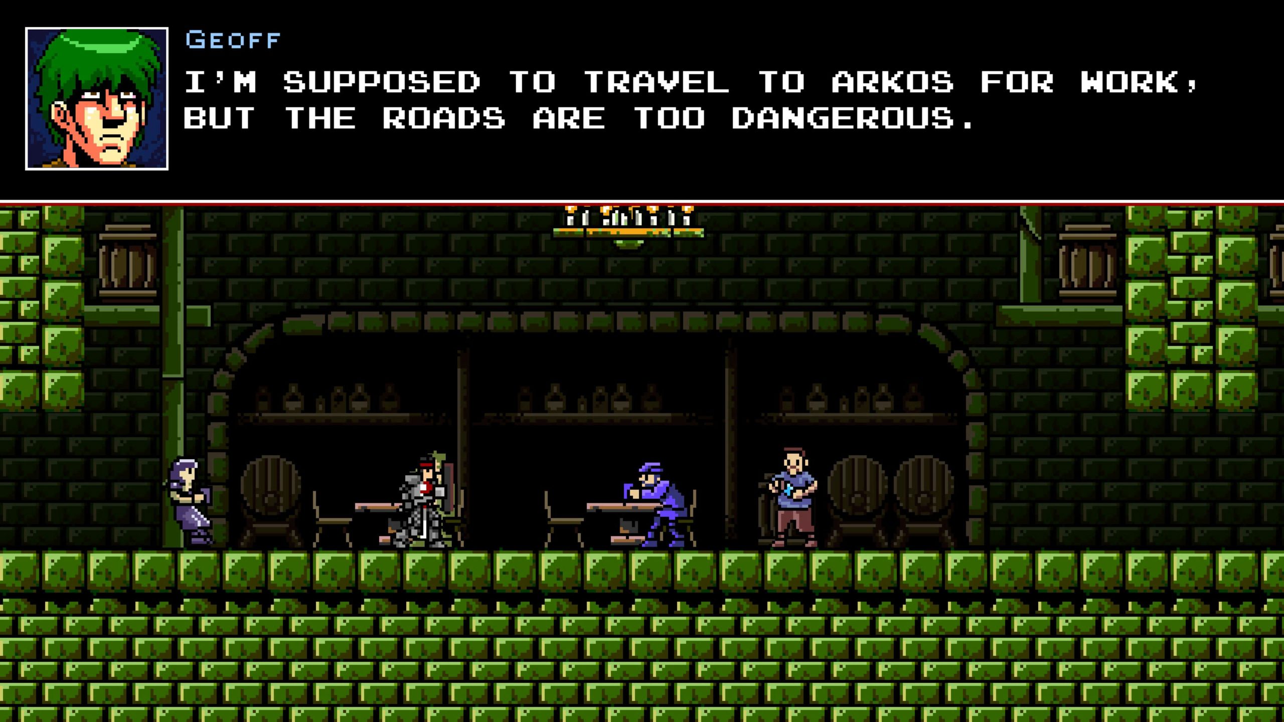 L'exploration des villes rappellent celle dans Zelda II The Adventure of Link