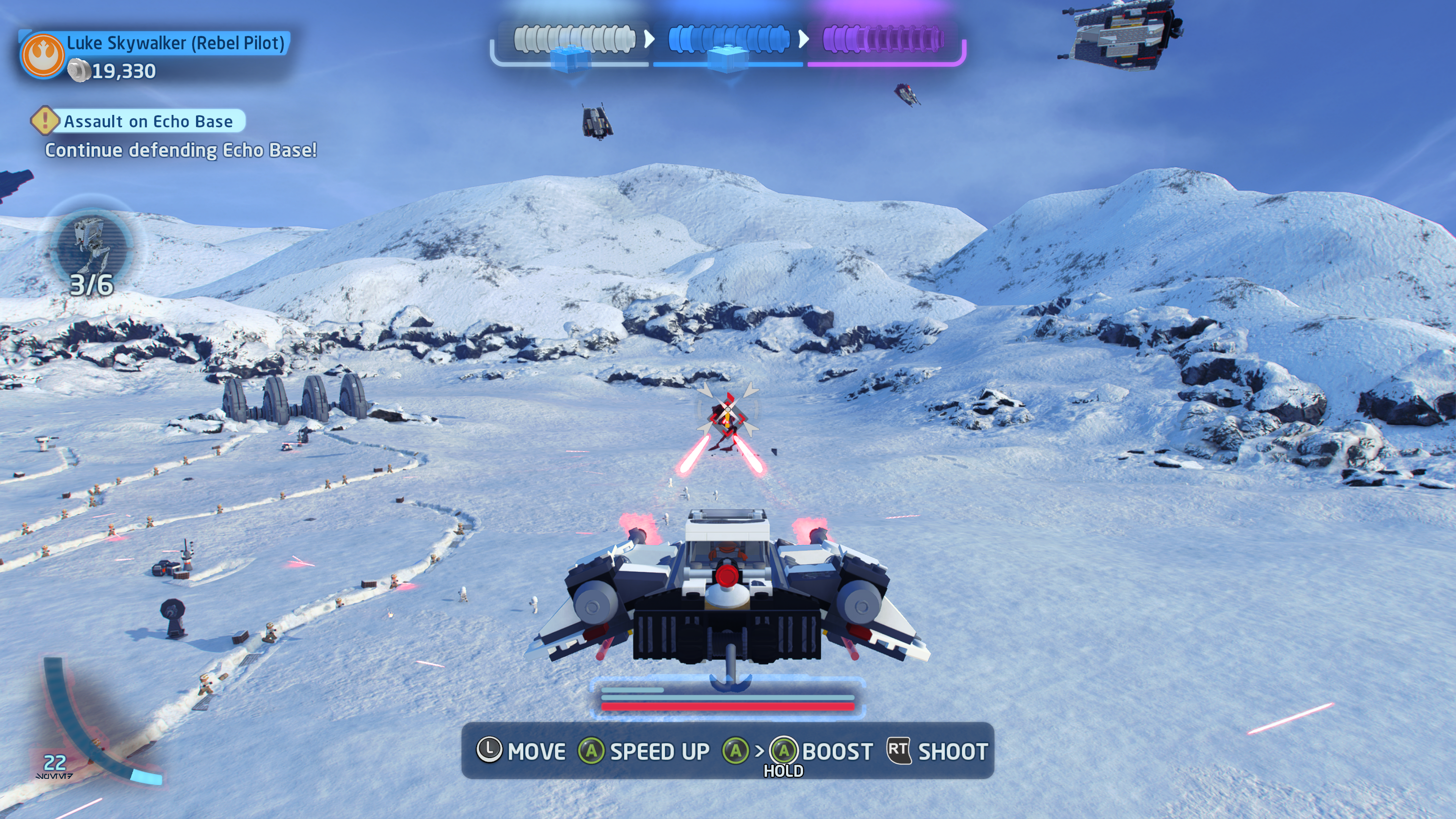 Revivez la bataille de la planète Hoth à bord de votre propre speeder!