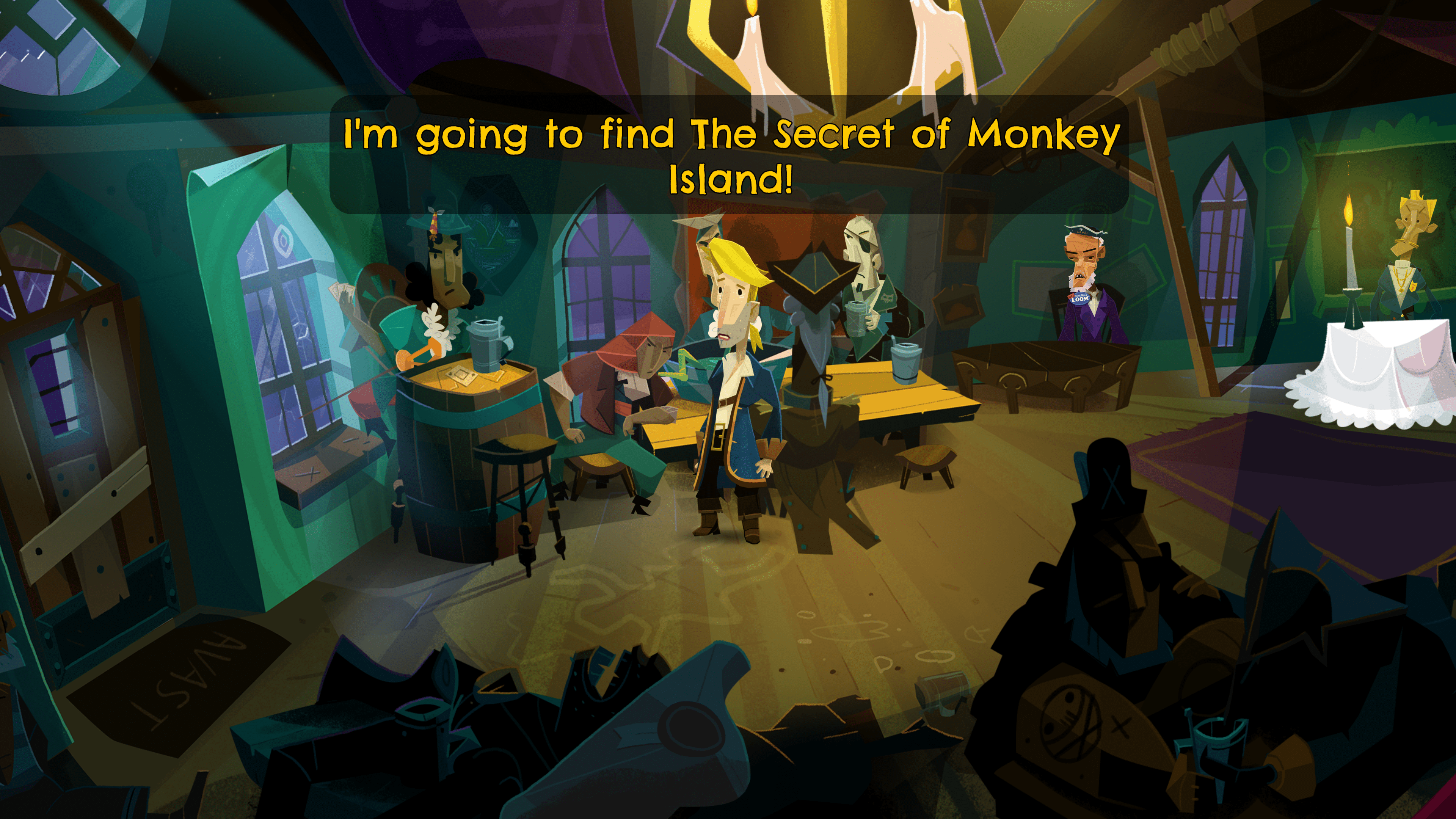 Bien que le premier jeu en faisait mention dans son titre, ce n'est que 30 ans plus tard que le secret de l'île aux singes est au centre de l'intrigue