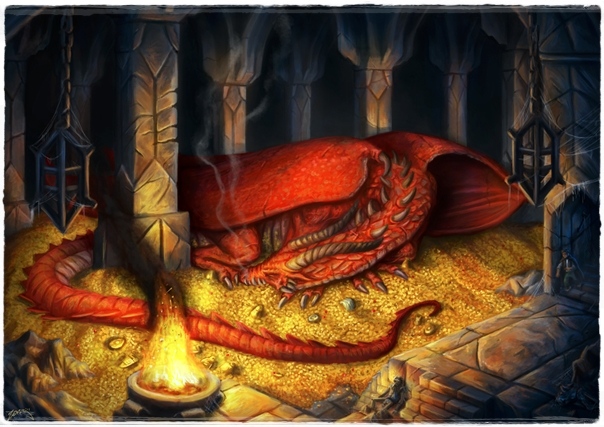 Wizards a pris exemple sur ces dragons reposant sur une montagne d'or pour faire les changements à leur licence d'utilisation