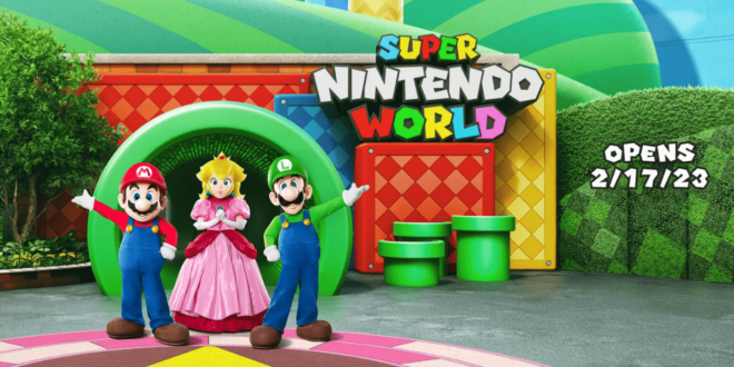 Super Nintendo World : nouvelle attraction pour Universal Studios Hollywood
