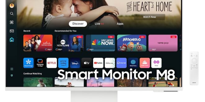 Smart Monitor M8 de Samsung : un allié fidèle, autant pour la productivité que pour le divertissement