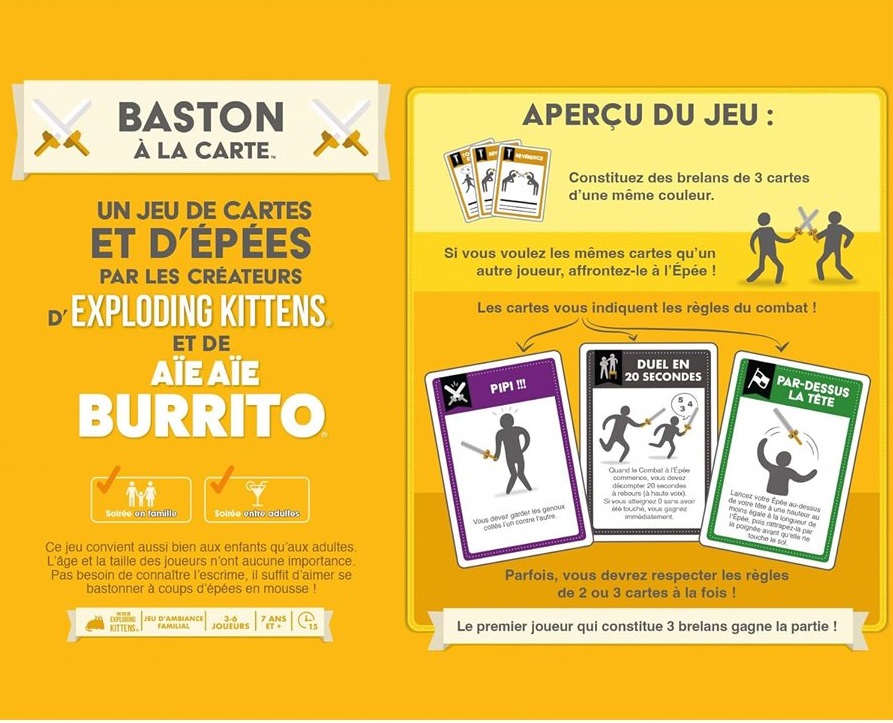 Baston à la carte